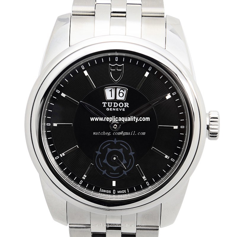 Tudor GLAMOUR DATE 57000-68070-BK Automatic Stainless Steel Black