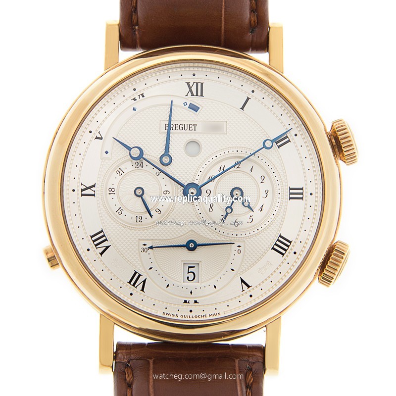 Breguet CLASSIC 5707BA/12/9V6 Automatic 18kt Yellow Gold Silver