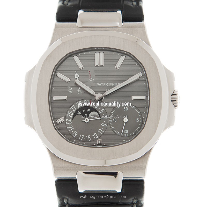 Patek Philippe NAUTILUS 5712G-001 Automatic 18kt White Gold Dark grey