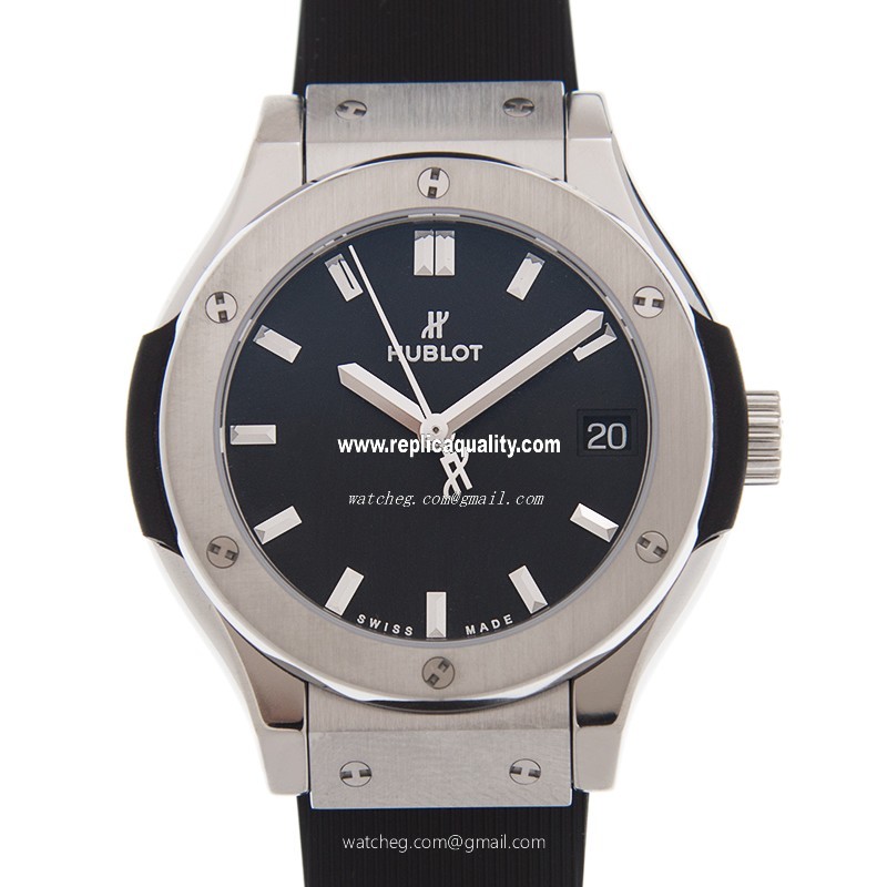 Hublot CLASSIC FUSION 581.NX.1171.RX Quartz Stainless Steel Black