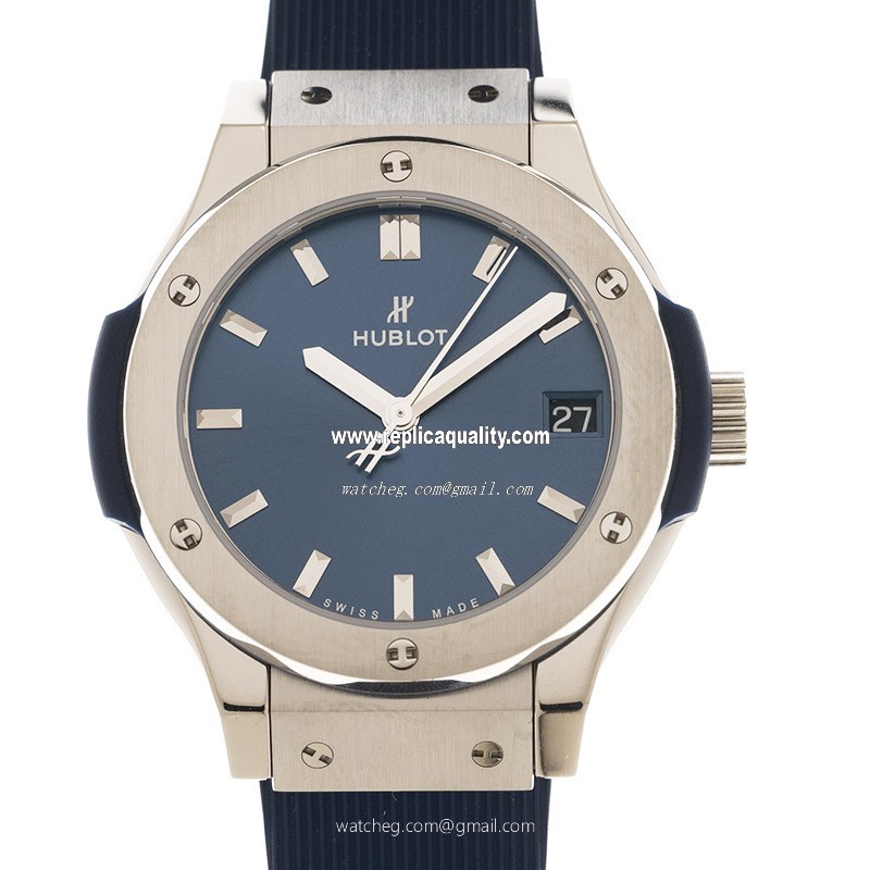 Hublot CLASSIC FUSION 581.NX.7170.RX Quartz Stainless Steel Blue