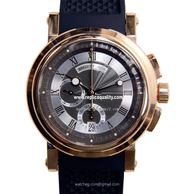 Breguet MARINE 5827BR/Z2/5ZU Automatic 18kt Rose Gold Black