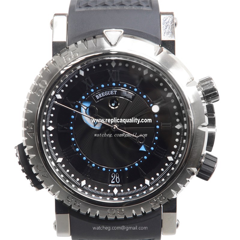 Breguet MARINE 5847BB/92/5ZV Automatic 18kt White Gold Black