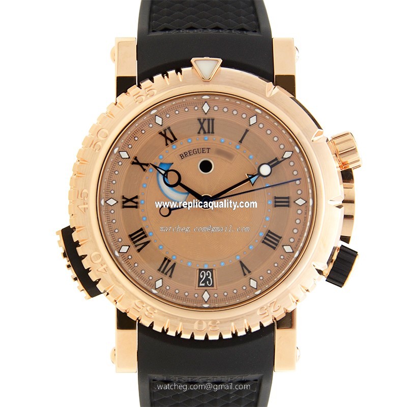 Breguet MARINE 5847BR/32/5ZV Automatic 18kt Rose Gold Gold