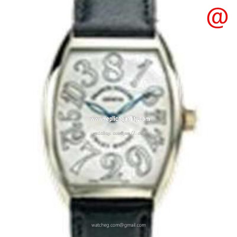 Franck Muller CINTREE CURVEX 5850 CH BL REL(AC) Automatic Stainless Steel Silver
