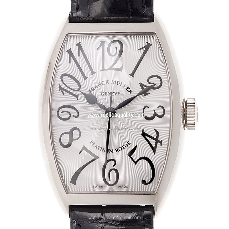 Franck Muller CINTREE CURVEX 5850 SC (OG) Automatic 18kt White Gold White