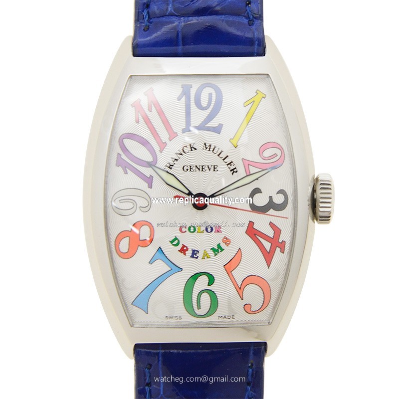 Franck Muller CINTREE CURVEX 5850 SC COL DRM (AC) Automatic Stainless Steel Silver