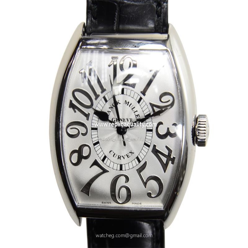 Franck Muller CINTREE CURVEX 5850 SC REL (AC) Automatic Stainless Steel Silver