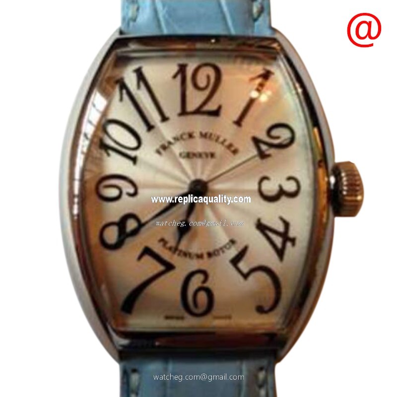 Franck Muller CINTREE CURVEX 5851 SC BL V(AC) Automatic Stainless Steel Silver