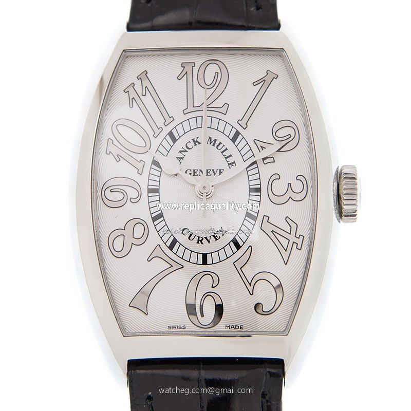 Franck Muller CINTREE CURVEX 5851 SC REL (AC)  Automatic Stainless Steel White