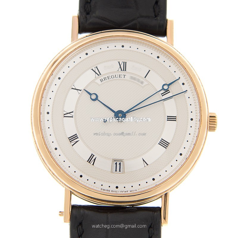 Breguet CLASSIC 5930BA/12/986 Automatic 18kt Yellow Gold Silver