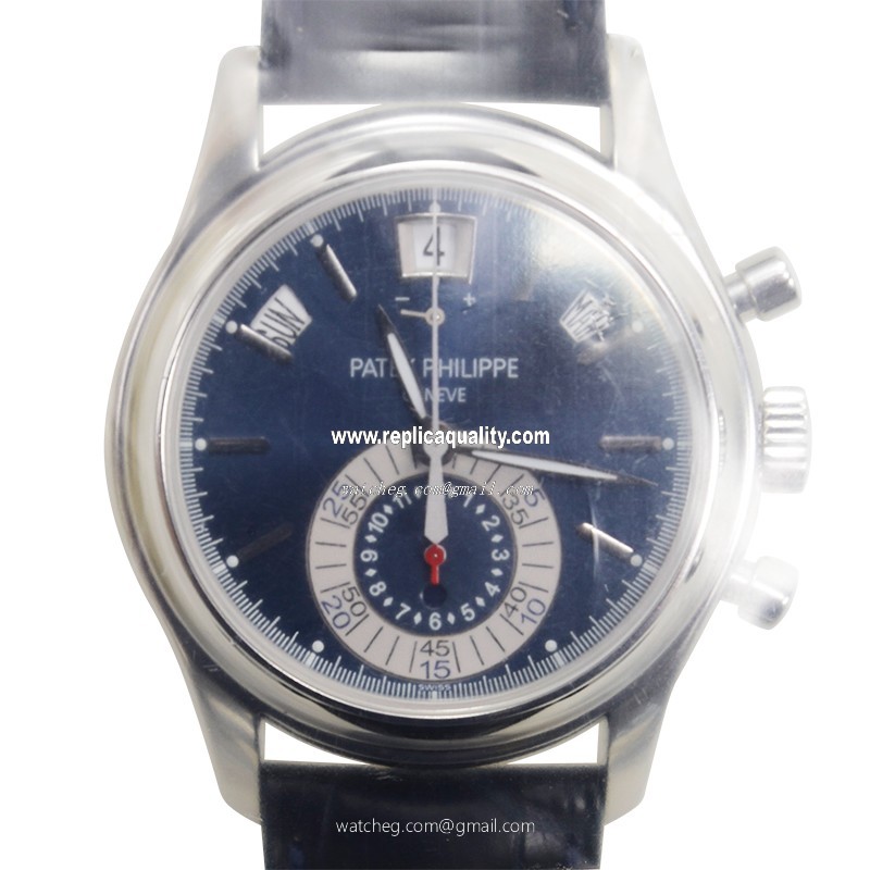 Patek Philippe COMPLICATIONS 5960P-015 Automatic 950 Platinum Dark Blue 
