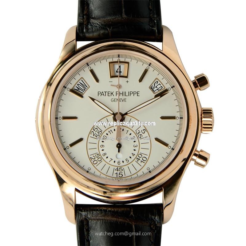 Patek Philippe COMPLICATIONS 5960R-011 Automatic 18kt Rose Gold Beige