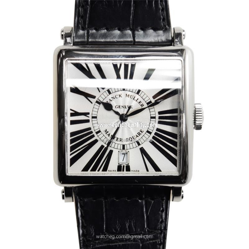Franck Muller MASTER SQUARE 6000 H SC DT R (AC) Automatic Stainless Steel White