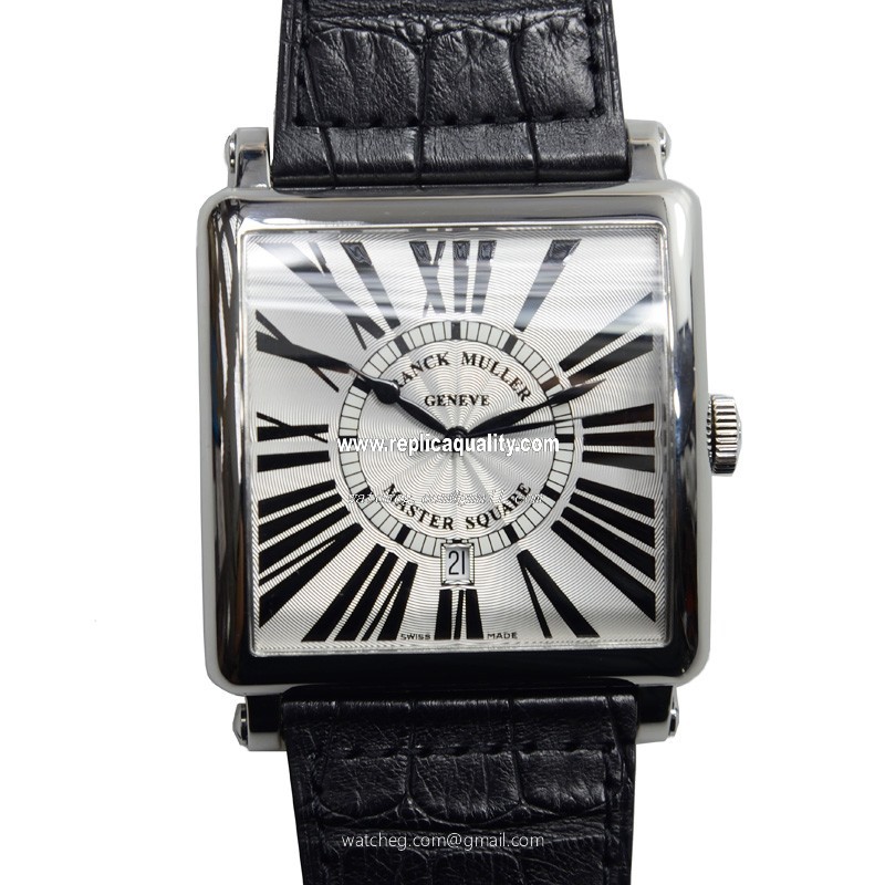 Franck Muller MASTER SQUARE 6000 K SC DT R (AC) Automatic Stainless Steel Silver