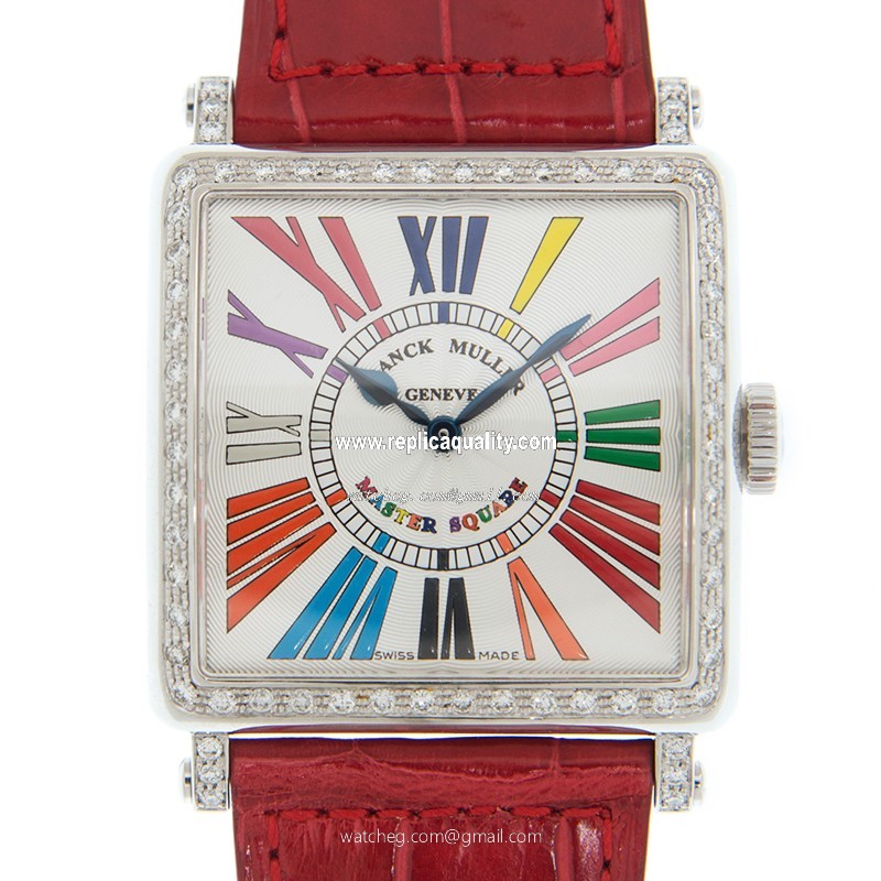 Franck Muller COLOR DREAMS 6002 H QZ D 1R COL DRM (AC) Quartz Stainless Steel & Diamonds White
