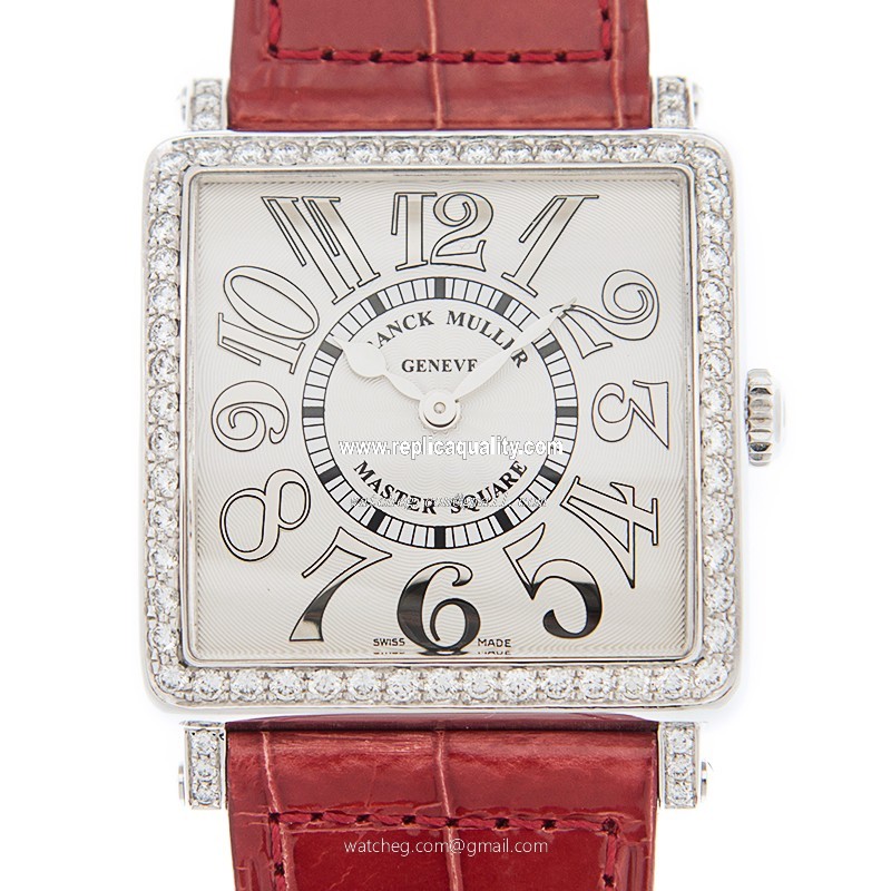 Franck Muller MASTER SQUARE 6002 M B QZ REL V D 1R (AC) Quartz Stainless Steel White