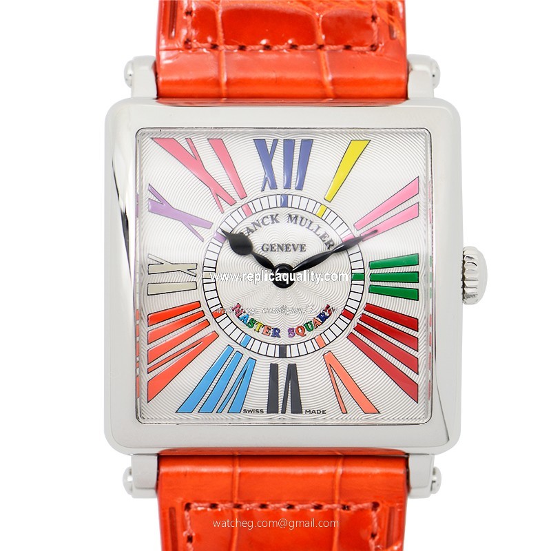 Franck Muller MASTER SQUARE 6002 M QZ COL DRM (AC) Quartz Stainless Steel Silver
