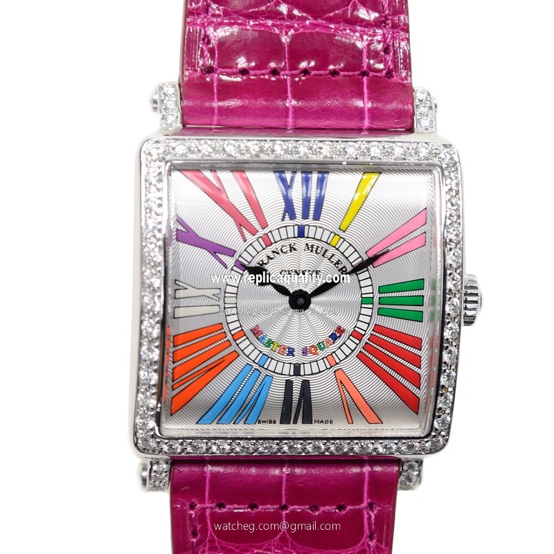 Franck Muller MASTER SQUARE 6002 M QZ COL DRM R D 1R (AC) Quartz Stainless Steel Silver