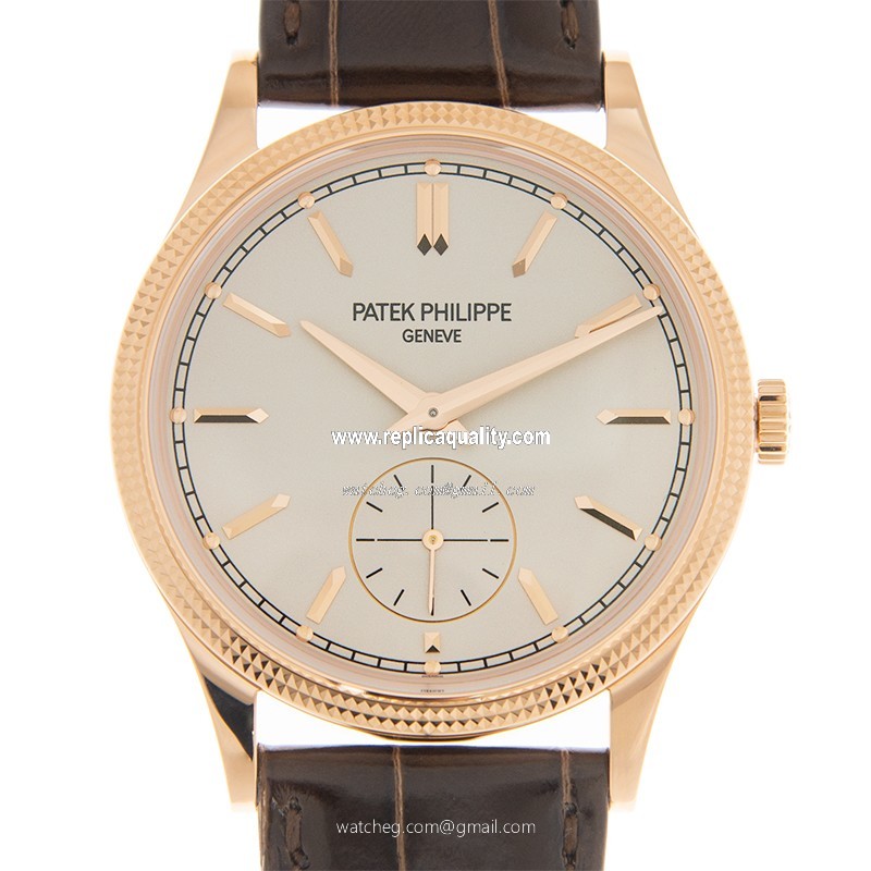 Patek Philippe CALATRAVA 6119R-001 Manual Wind 18kt Rose Gold White