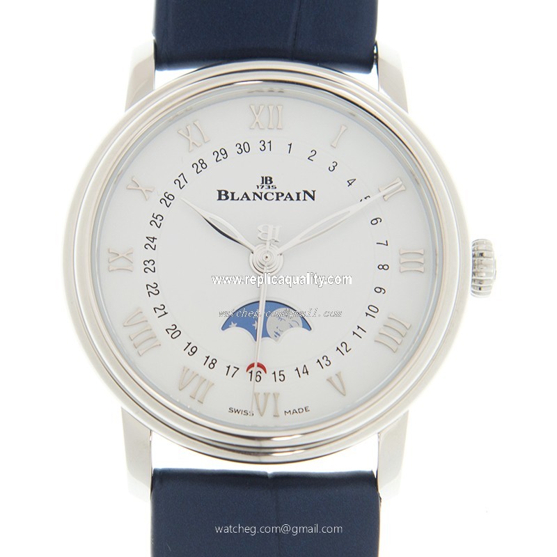 Blancpain CLASSIC 6126-1127-55B Automatic Stainless Steel & Diamonds White