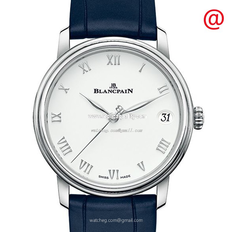 Blancpain VILLERET 6127-1127-55B Automatic Stainless Steel White