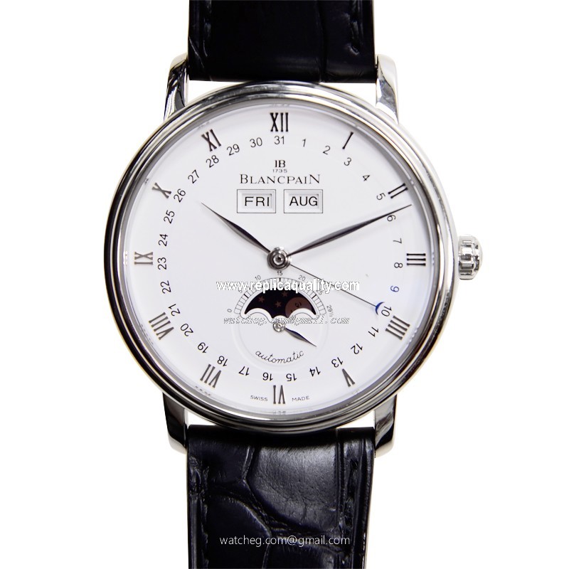 Blancpain VILLERET 6263-1127-55A Automatic Stainless Steel White