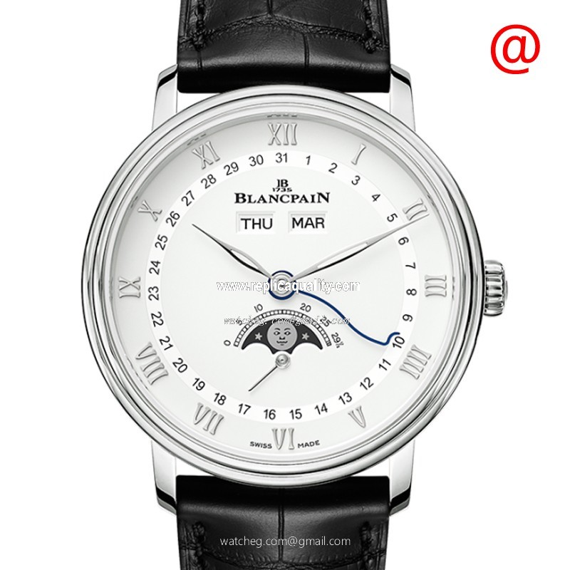 Blancpain VILLERET 6264-1127-55B Automatic Stainless Steel White