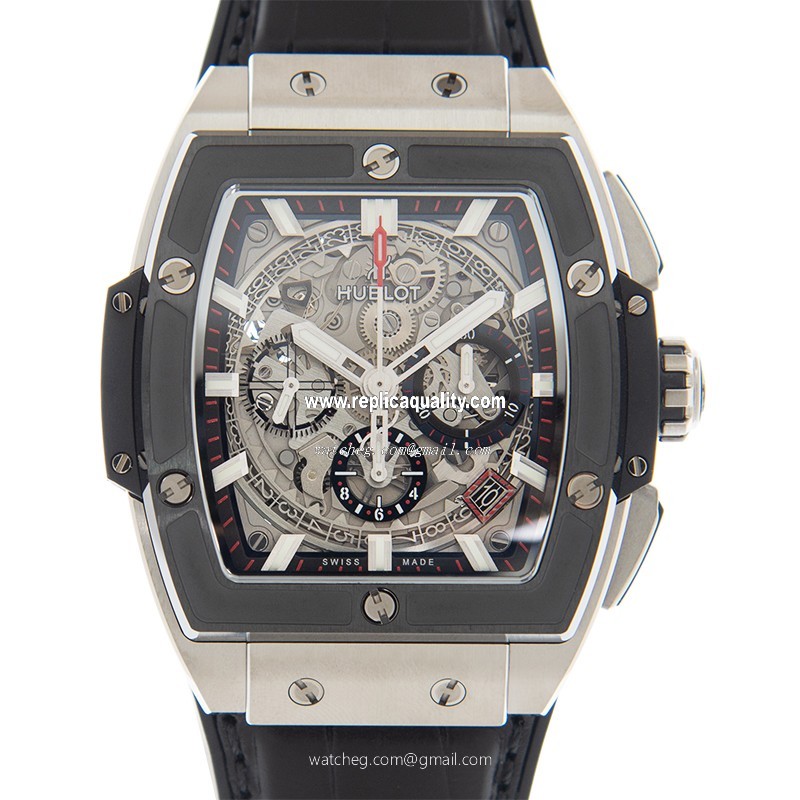Hublot SPIRIT OF BIG BANG 641.NM.0173.LR Automatic Titanium Silver