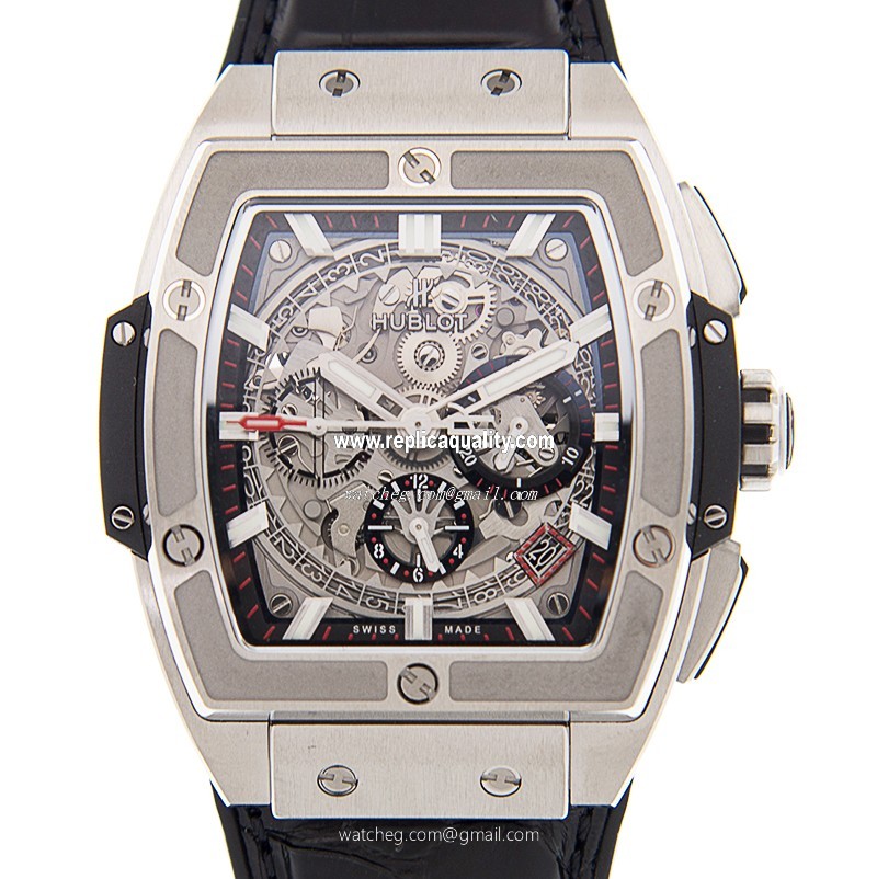 Hublot SPIRIT OF BIG BANG 641.NX.0173.LR Automatic PVD Titanium Silver