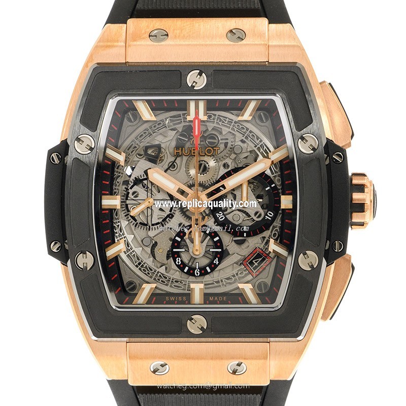 Hublot SPIRIT OF BIG BANG 641.OM.0183.RX Automatic 18kt Rose Gold Transparent