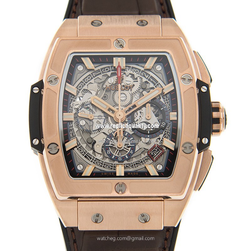 Hublot BIG BANG 641.OX.0183.LR Automatic 18kt Rose Gold Silver
