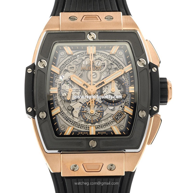 Hublot BIG BANG 642.OM.0180.RX Automatic 18kt Rose Gold Transparent