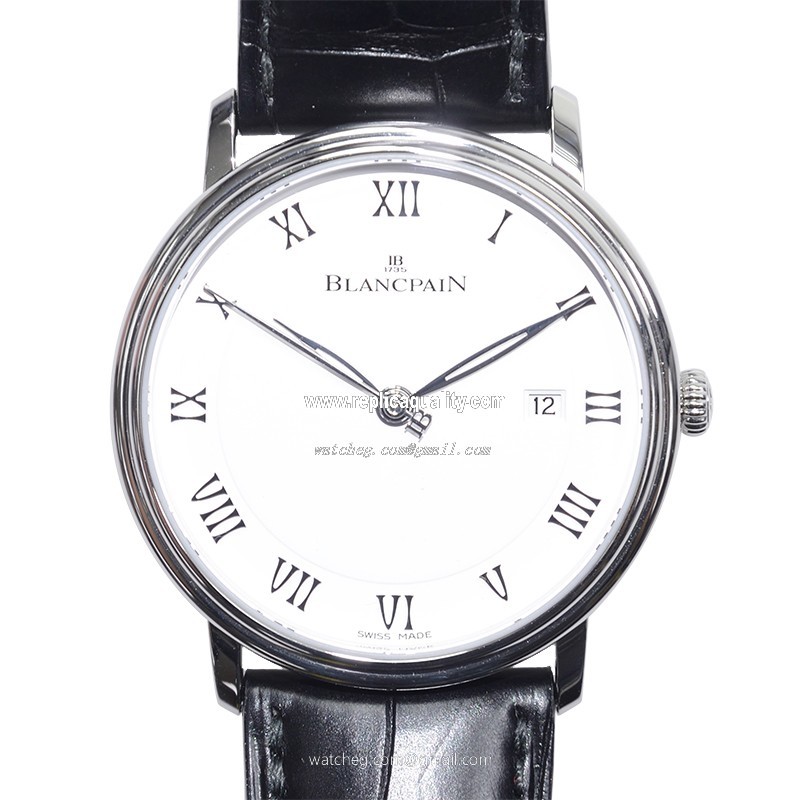 Blancpain VILLERET 6651-1127-55B Automatic Stainless Steel White