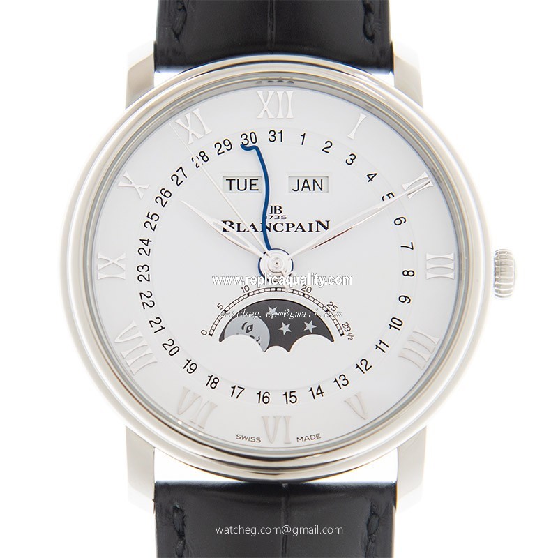 Blancpain VILLERET 6654-1127-55B Automatic Stainless Steel White