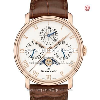 Blancpain CLASSIQUE 6656-3642-55B Automatic 18kt Rose Gold Beige