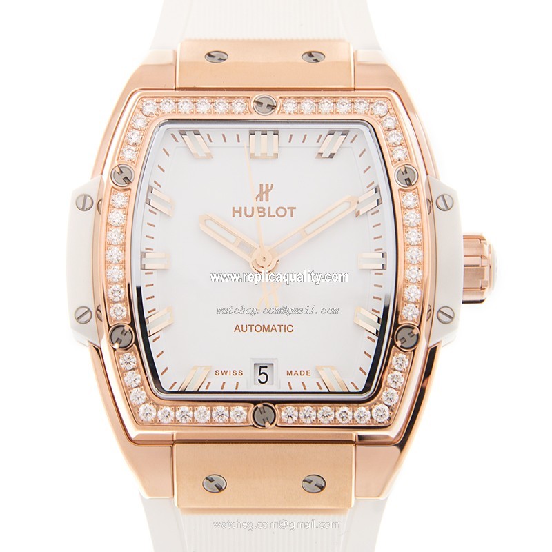 Hublot SPIRIT OF BIG BANG 665.OE.2080.RW.1204 Automatic 18kt Rose Gold & Diamonds White