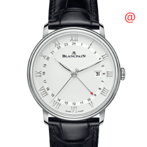Blancpain VILLERET 6662-1127-55B Automatic Stainless Steel Silvery & White