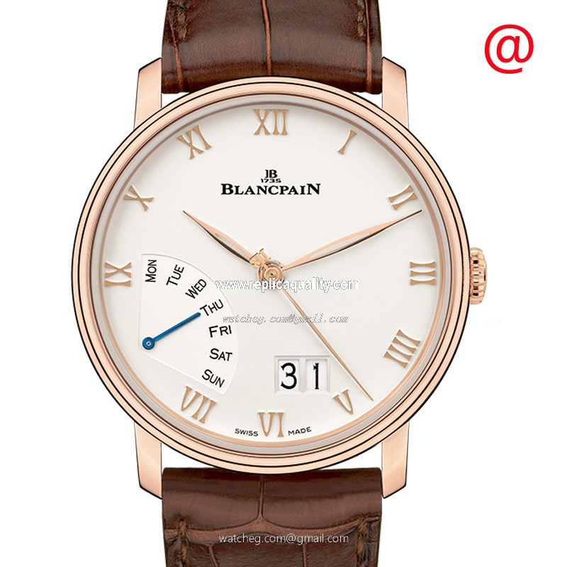Blancpain CLASSIQUE 6668-3642-55A Automatic 18kt Rose Gold Beige