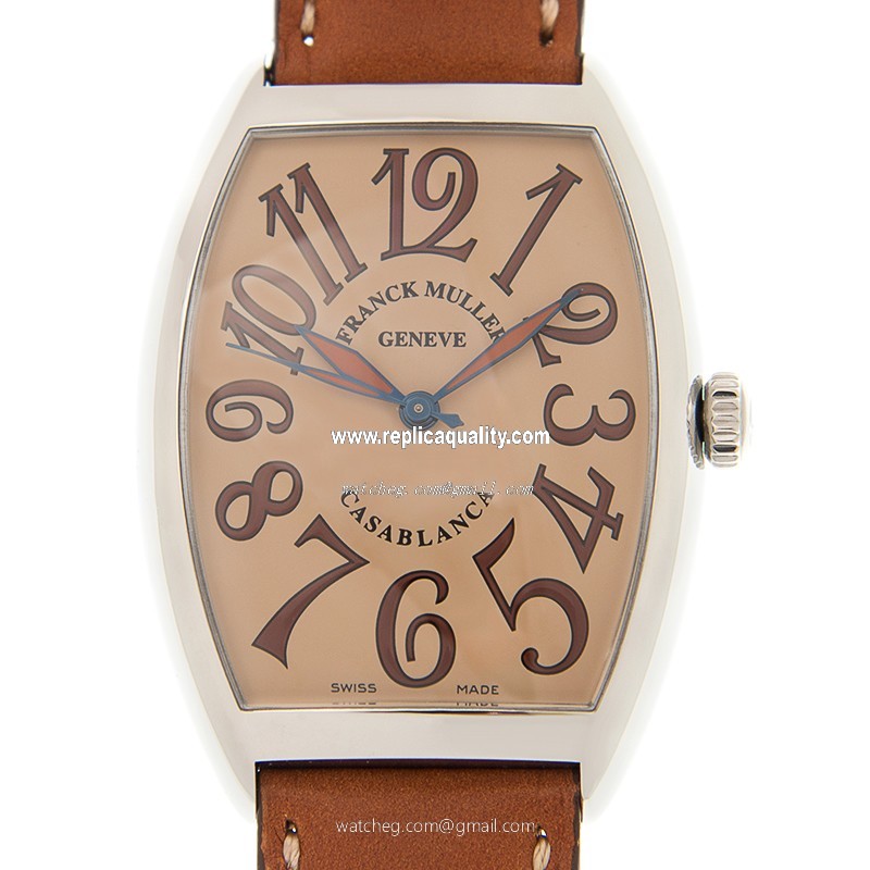 Franck Muller CINTREE CURVEX 6850 B C SAHARA(AC) Automatic Stainless Steel Brown 