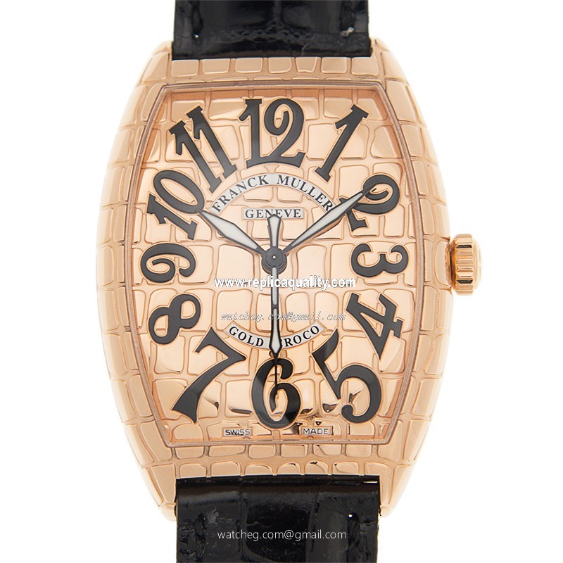 Franck Muller CINTREE CURVEX 6850 B SC GOLD CRO (5N) Automatic 18kt Rose Gold Gold