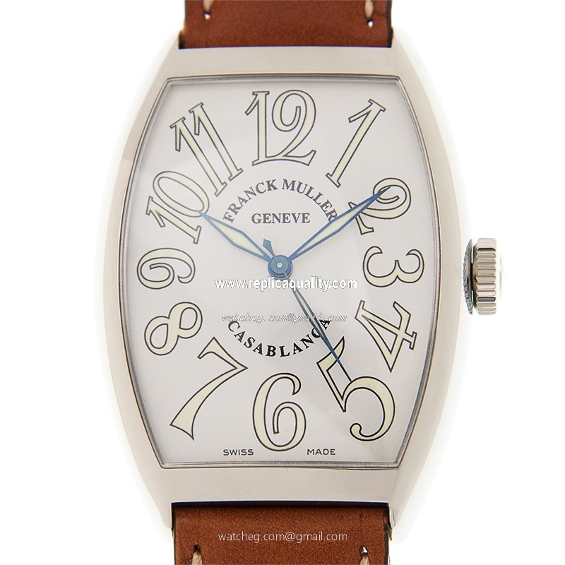 Franck Muller CINTREE CURVEX 6850 M C CASA BLANCA (AC) Automatic Stainless Steel White