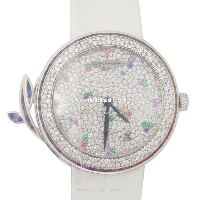 Patek Philippe COMPLICATIONS 7002/450G-013 Automatic 18kt White Gold & Diamond White