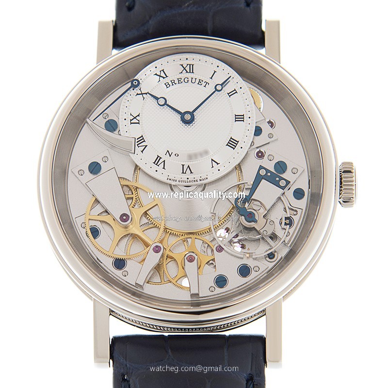 Breguet TRADITION 7057BB/11/9W6 Manual Wind 18kt White Gold Silver