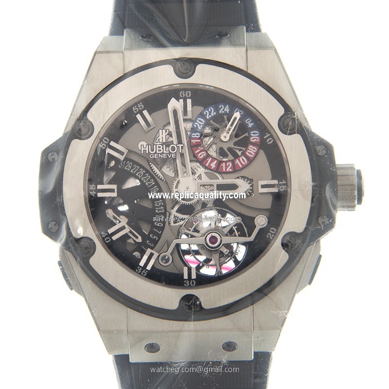 Hublot KING POWER UNICO 706.ZX.1170.RX Manual Wind Zalium Silver