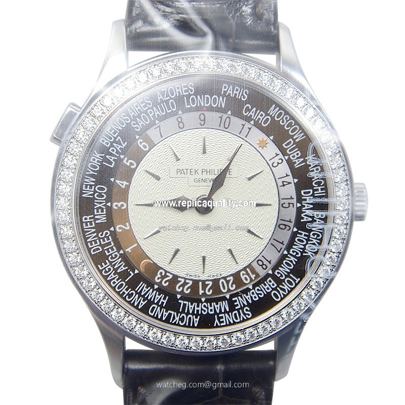 Patek Philippe COMPLICATIONS 7130G-013 Automatic 18kt White Gold & Diamond Brown