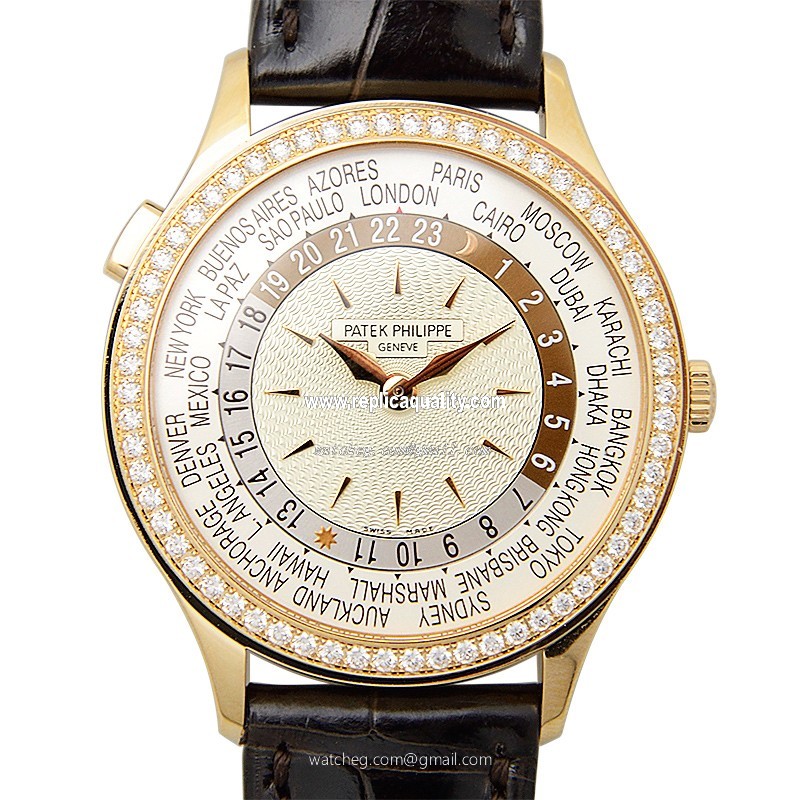 Patek Philippe COMPLICATIONS 7130R-010 Automatic 18kt Rose Gold & Diamonds White
