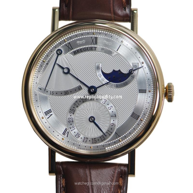 Breguet CLASSIC 7137BA/11/9V6 Automatic 18kt Yellow Gold Silver
