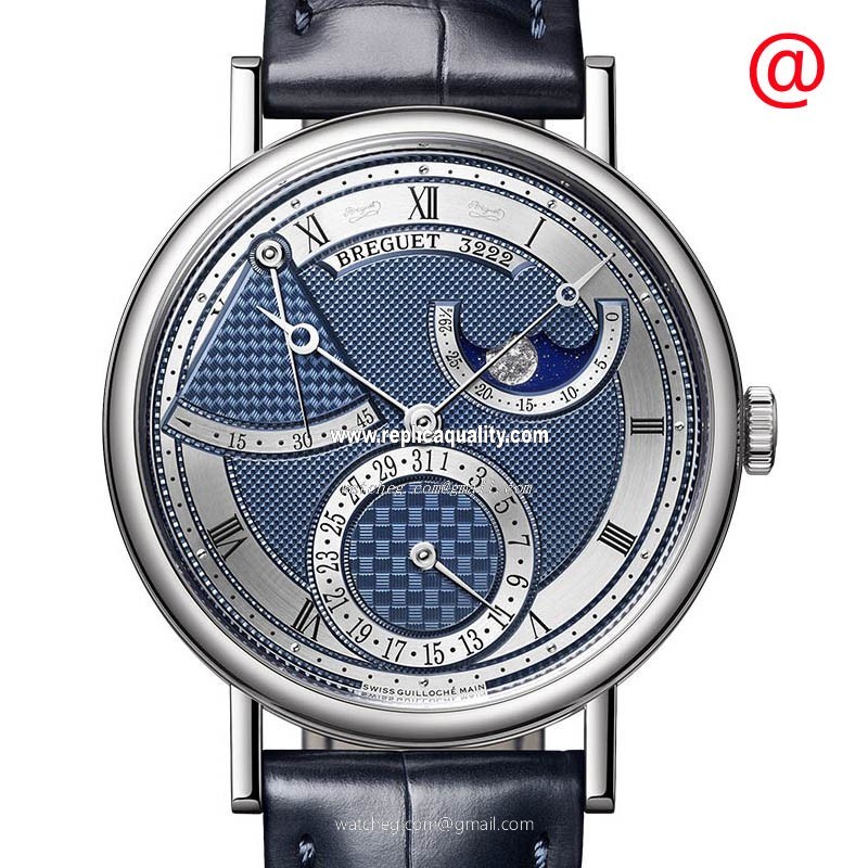 Breguet CLASSIC 7137BB/Y5/9VU Automatic 18kt White Gold Blue