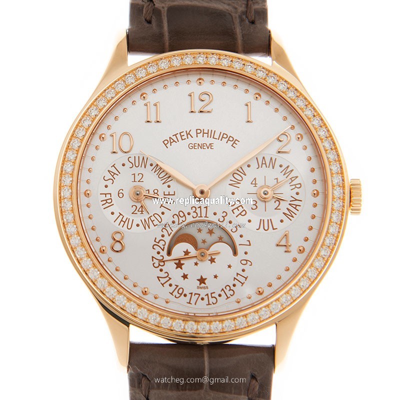 Patek Philippe GRAND COMPLICATIONS 7140R-001 Automatic 18kt Rose Gold & Diamonds White